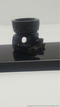 Huehueteotl god of fire (Miniature) Obsidian